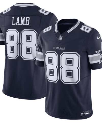 Men's Nike CeeDee Lamb Navy Dallas Cowboys Vapor F.U.S.E. Limited Jersey