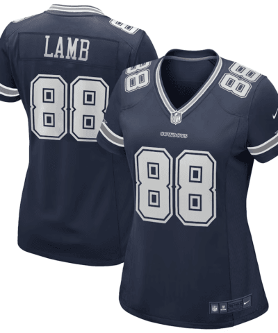 Women's Nike CeeDee Lamb Navy Dallas Cowboys Game Jersey