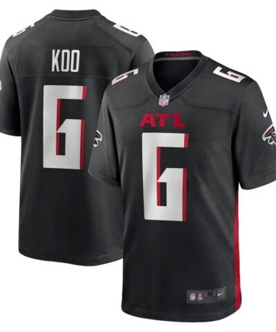 Younghoe Koo Atlanta Falcons Nike Team Game Jersey - Black