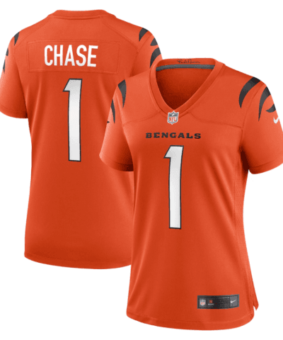 Ja'Marr Chase Cincinnati Bengals Nike Women's Game Jersey - Orange