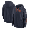 Chicago Bears Nike Women's Phoenix Hoodie Full-Zip Sweatshirt - Navy