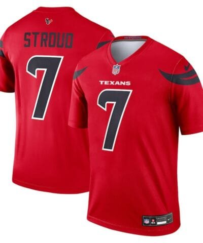 C.J. Stroud Houston Texans Nike Alternate Legend Player Performance Top - Red