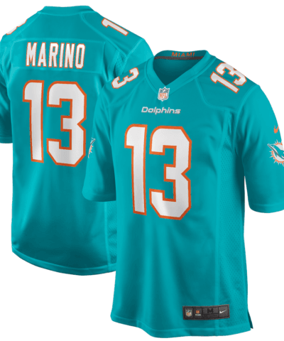 Dan Marino Miami Dolphins Nike Game Retired Player Jersey - Aqua