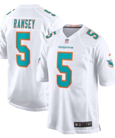 Jalen Ramsey Miami Dolphins Nike Away Game Jersey - White