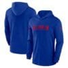 Buffalo Bills Nike Sideline Hoodie Performance Long Sleeve T-Shirt - Royal