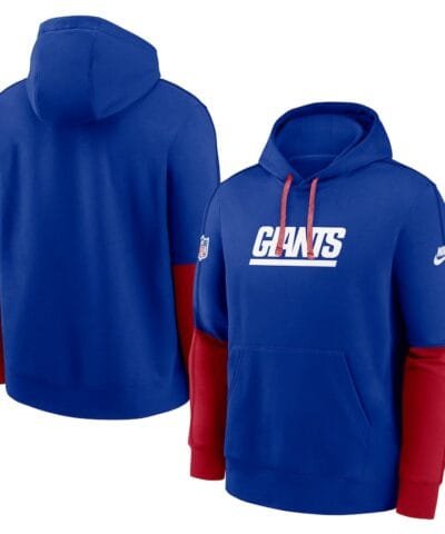 New York Giants Nike Alternate Logo Club Pullover Hoodie - Royal