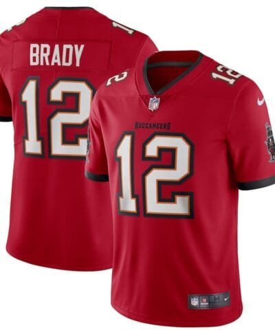 Tom Brady Tampa Bay Buccaneers Nike Vapor Limited Jersey - Red
