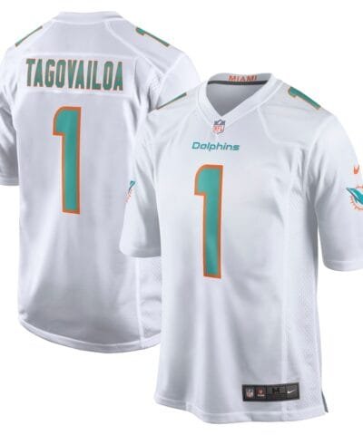 Tua Tagovailoa Miami Dolphins Nike Game Jersey - White