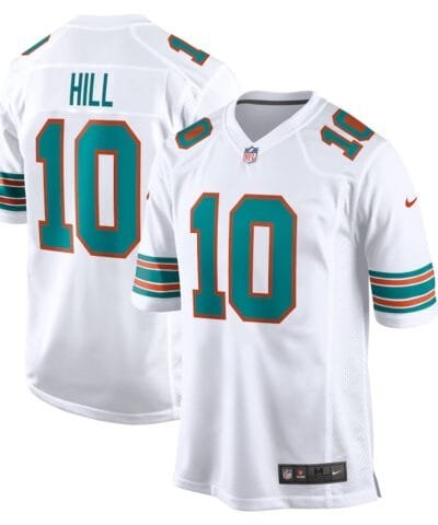 Tyreek Hill Miami Dolphins Nike Alternate Game Jersey - White