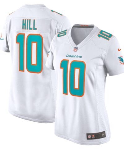 Tyreek Hill Miami Dolphins Nike Women's Player Jersey - White