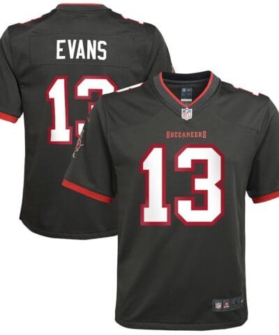 Mike Evans Tampa Bay Buccaneers Nike Youth Game Jersey - Pewter