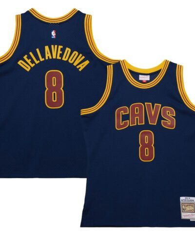 Matthew Dellavedova Cleveland Cavaliers Mitchell & Ness 2015/16 Hardwood Classics Swingman Jersey - Navy