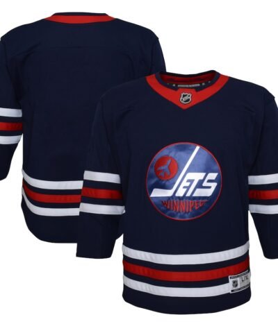 Winnipeg Jets Youth 2021/22 Alternate Premier Jersey - Navy