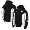 Brooklyn Nets Nike 2023/24 Authentic Showtime Full-Zip Hoodie - Black