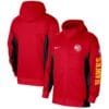Atlanta Hawks Nike 2023/24 Authentic Showtime Full-Zip Hoodie - Red