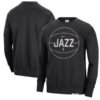 Utah Jazz Nike 2023/24 Authentic Standard Issue Travel Performance Pullover Sweatshirt - Black