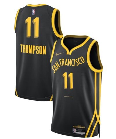 Klay Thompson Golden State Warriors Nike Unisex 2023/24 Swingman Jersey - Black - City Edition