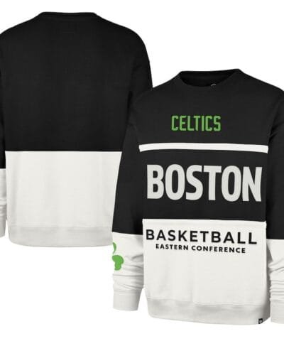 Boston Celtics '47 Unisex 2024/25 City Edition On Five Maximalist Pullover Sweatshirt - Black