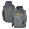 Golden State Warriors Nike 2024/25 Spotlight On-Court Practice Performance Pullover Hoodie - Gray