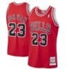 Michael Jordan Chicago Bulls Mitchell & Ness 1997/98 Hardwood Classics Authentic Jersey - Scarlet