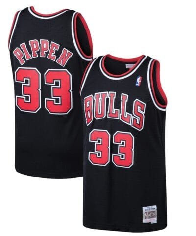 Scottie Pippen Chicago Bulls Mitchell & Ness 1997/98 Hardwood Classics Swingman Jersey - Black