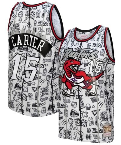 Vince Carter Toronto Raptors Mitchell & Ness 1998/99 Swingman Jersey - White
