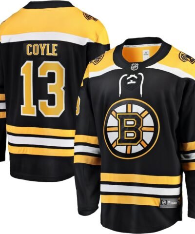 Charlie Coyle Boston Bruins Fanatics Home Breakaway Player Jersey - Black