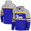 St. Louis Blues Head Coach Pullover Hoodie - Blue/Gray
