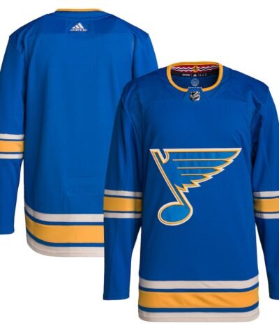 St. Louis Blues adidas Men's Alternate Authentic Jersey - Blue