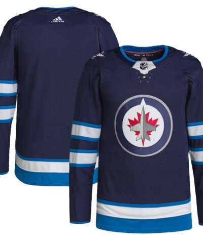 Winnipeg Jets adidas Home Authentic Jersey - Navy