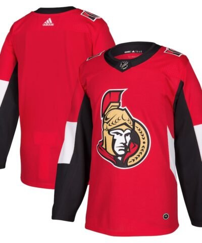 Ottawa Senators adidas Home Authentic Blank Jersey - Red