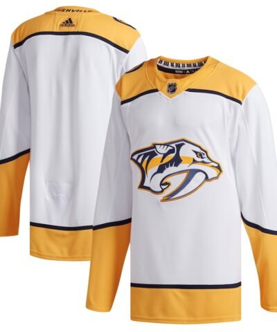 Nashville Predators adidas Away Authentic Jersey - White