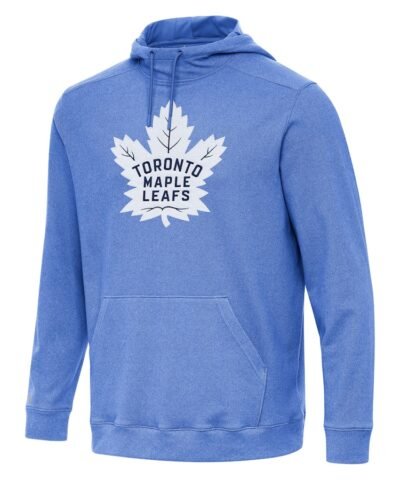 Toronto Maple Leafs Antigua Cloud Pullover Hoodie - Heather Royal