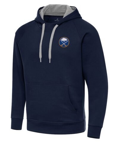 Buffalo Sabres Antigua Big & Tall Victory Pullover Hoodie - Navy