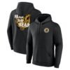 Boston Bruins Territorial Pullover Hoodie - Black