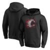 Calgary Flames Core Smoke Pullover Hoodie - Black