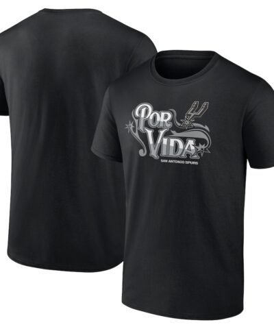San Antonio Spurs Half Court Offense T-Shirt - Black