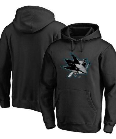 San Jose Sharks Core Smoke Pullover Hoodie - Black