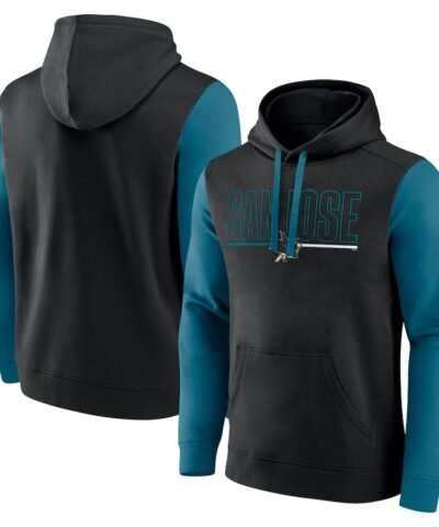 San Jose Sharks Deliver Fleece Pullover Hoodie - Black