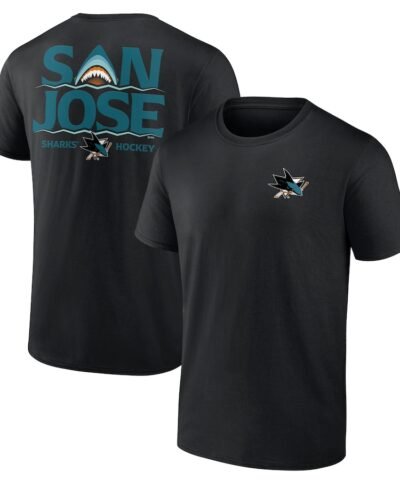 San Jose Sharks Territorial T-Shirt - Black