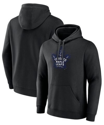 Toronto Maple Leafs Alternate Logo Pullover Hoodie - Black