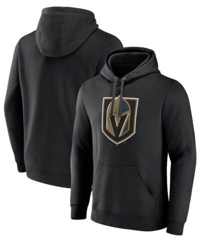 Vegas Golden Knights Primary Team Logo Pullover Hoodie - Black