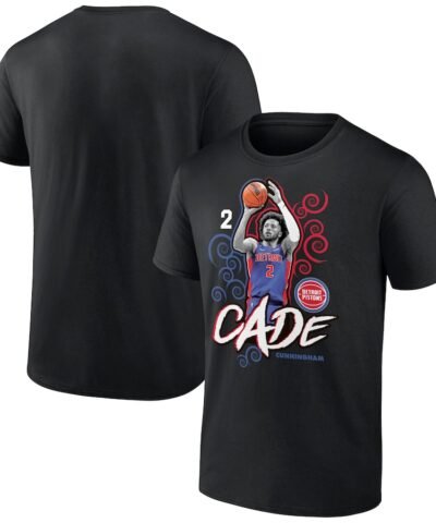 Cade Cunningham Detroit Pistons Competitor T-Shirt - Black