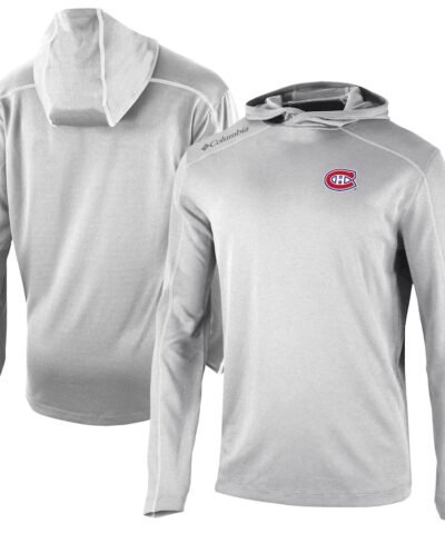 Montreal Canadiens Columbia Shotgun Omni-Wick Pullover Hoodie - Gray