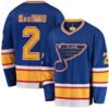 Al Macinnis St. Louis Blues Fanatics Premier Breakaway Retired Player Jersey - Blue