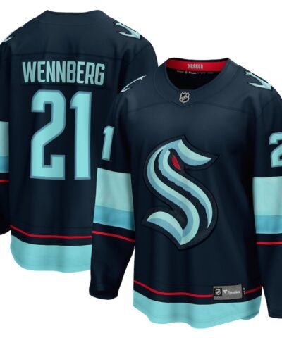 Alexander Wennberg Seattle Kraken Fanatics Home Breakaway Player Jersey - Navy