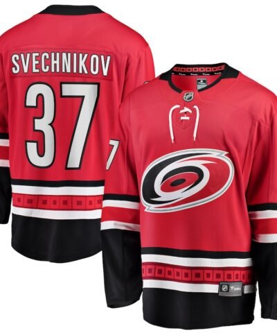 Andrei Svechnikov Carolina Hurricanes Fanatics Alternate Breakaway Player Jersey - Red