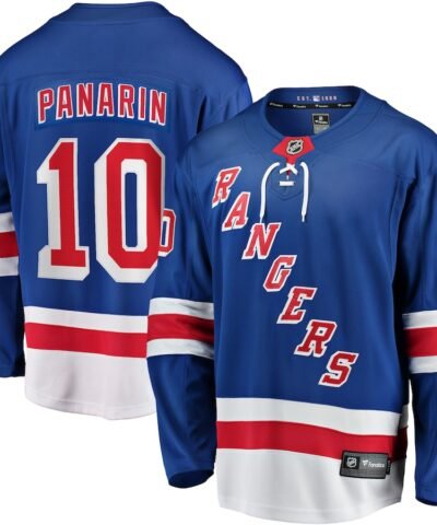 Artemi Panarin New York Rangers Fanatics Home Breakaway Player Jersey - Blue
