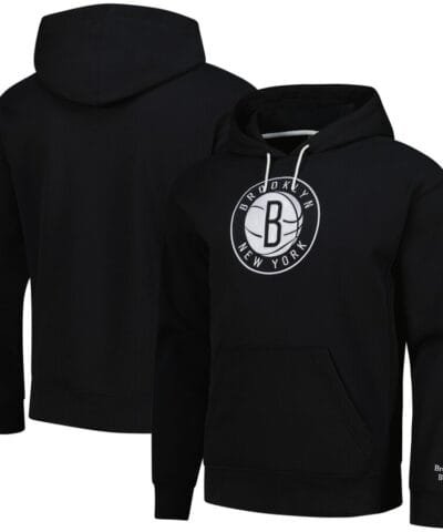 Brooklyn Nets Fanatics Elements Pace Pullover Hoodie - Black