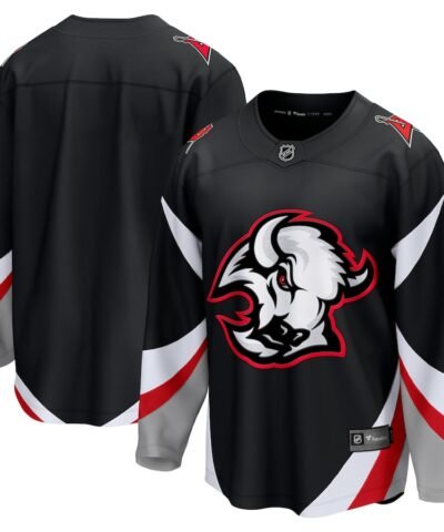 Buffalo Sabres Fanatics Alternate Premier Breakaway Blank Jersey - Black